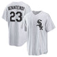Chicago White Sox #23 Andrew Benintendi Home Official Player Jersey - White-Black Stitched Baseball Jersey