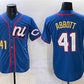 Cincinnati Reds National League #41 Andrew Abbott Blue 2025 All-Star Edition Limited Stitched Baseball Jersey