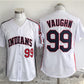 Cleveland Guardians #99 Ricky Vaughn White Stitched Baseball Jersey