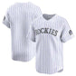 Colorado Rockies Blank White Home Limited Stitched Baseball Jersey