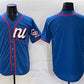 Colorado Rockies National League Blank Blue 2025 All-Star Edition Limited Stitched Baseball Jersey