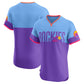 Colorado Rockies Purple/Light Blue 2025 City Connect Elite Baseball Jerseys