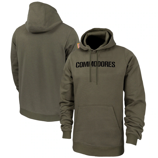 Commodores 2024 Salute To Service Club Pullover Hoodie Cheap sale Birthday and Christmas gifts Stitched American Football Jerseys