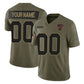 Custom A.Cardinals Active Player Olive 2025 F.U.S.E. Salute to Service Limited Stitched Football Jersey