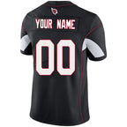 Johmsee Custom A.Cardinals Black Vapor Untouchable Elite Stitched Jerseys
