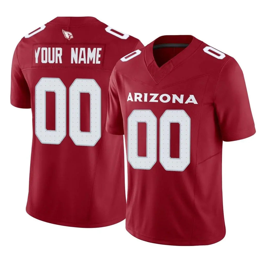 Johmsee Custom A.Cardinals Cardinal Vapor F.U.S.E. Limited Home Game Stitched Jerseys