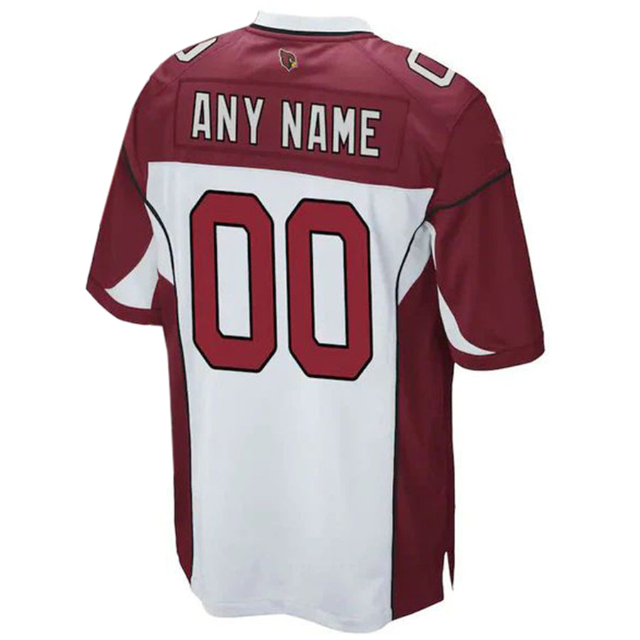 Johmsee Custom A.Cardinals White-Red Game Stitched Jerseys