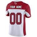 Johmsee Custom A.Cardinals White-Red Vapor Untouchable Elite Stitched Jerseys
