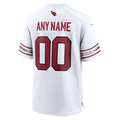 Johmsee Custom A.Cardinals White Game Road Home Stitched Jerseys