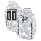 Johmsee Custom A.Falcons Arctic Camo Salute to Service Limited Hoodie Any Name & Numbers Stitched Jerseys