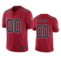 Johmsee Custom A.Falcons Red Color Rush Limited Stitched Jerseys