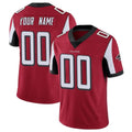 Johmsee Custom A.Falcons Red Color Vapor Untouchable Limited Home Game Any Name & Numbers Stitched Jerseys