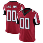 Johmsee Custom A.Falcons Red Color Vapor Untouchable Limited Home Game Any Name & Numbers Stitched Jerseys