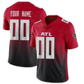 Johmsee Custom A.Falcons Red Vapor Untouchable Limited Home Game Any Name & Numbers Stitched Jerseys