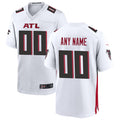 Johmsee Custom A.Falcons White Home Game Stitched Jerseys