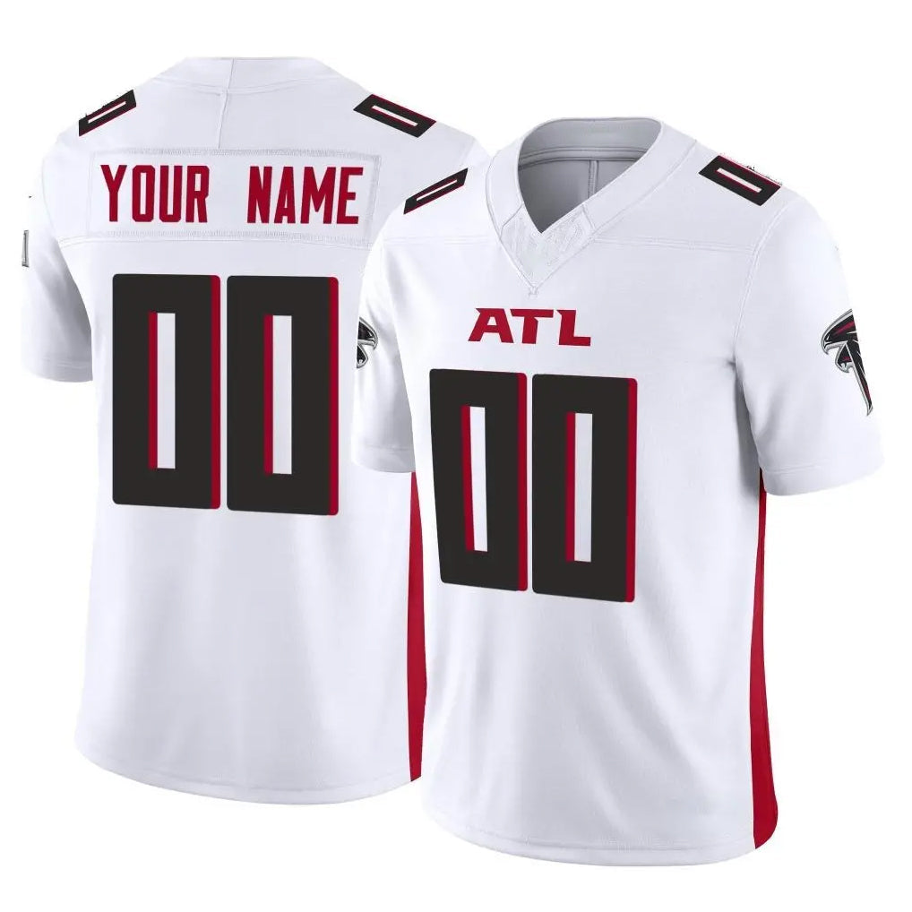 Johmsee Custom A.Falcons White Vapor F.U.S.E. Limited Elite Home Game Any Name & Numbers Stitched Jerseys