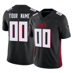 Johmsee Custom A.Falcons #Black Vapor F.U.S.E. Limited Home Game Any Name & Numbers Stitched Jerseys