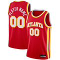 Johmsee Custom A.Hawks Red 2020-21 Swingman Jerseys - Icon Edition