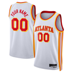 Johmsee Custom A.Hawks White Swingman Jerseys - Association Edition