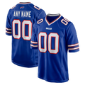 Johmsee Custom B.Bills Royal Royal Game Stitched Jerseys