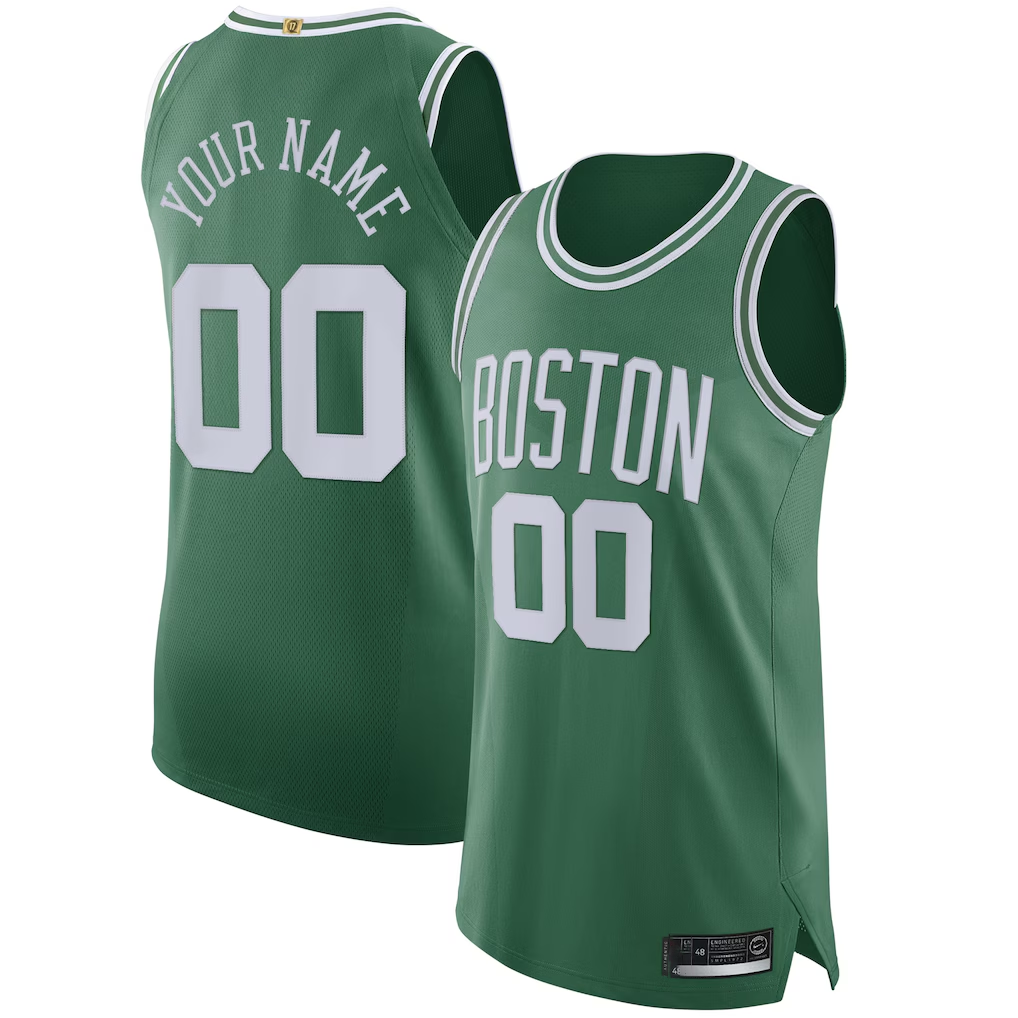 Johmsee Custom B.Celtics Green 202021 Authentic Jerseys - Icon Edition