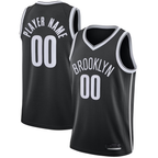 Johmsee Custom B.Nets Black 202021 Swingman Jerseys - Icon Edition