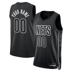 Johmsee Custom B.Nets Black 2022-23 Swingman Jerseys - Statement Edition