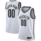 Johmsee Custom B.Nets White 2020-21 Swingman Jerseys - Association Edition