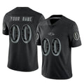 Johmsee Custom B.Ravens Black RFLCTV Limited Any Name & Numbers Stitched Jerseys
