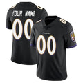 Johmsee Custom B.Ravens Black Vapor F.U.S.E. Limited Any Name & Numbers Stitched Jerseys