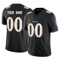 Johmsee Custom B.Ravens Black Vapor F.U.S.E. Limited Game Any Name & Numbers Stitched Jerseys