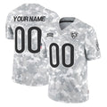 Johmsee Custom C.Bears Arctic Camo Salute to Service Limited Any Name & Numbers Stitched Jerseys
