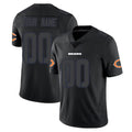Johmsee Custom C.Bears Black Impact Limited Game Any Name & Numbers Stitched Jerseys