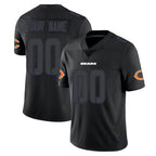 Johmsee Custom C.Bears Black Impact Limited Game Any Name & Numbers Stitched Jerseys