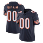 Johmsee Custom C.Bears Navy Vapor Untouchable Limited Home Game Any Name & Numbers Stitched Jerseys