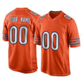 Johmsee Custom C.Bears Orange Home Game Any Name & Numbers Stitched Jerseys