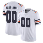 Johmsee Custom C.Bears White Classic Vapor Limited Home Game Any Name & Numbers Stitched Jerseys