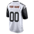 Johmsee Custom C.Bengals White Alternate Home Game Any Name & Numbers Stitched Jerseys