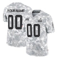 Johmsee Custom C.Browns Arctic Camo Salute to Service Limited Home Game Any Name & Numbers Stitched Jerseys