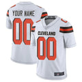 Johmsee Custom C.Browns White Alternate Vapor Untouchable Limited Home Game Any Name & Numbers Stitched Jerseys