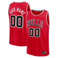 Johmsee Custom C.Bulls Red Fast Break Jerseys - Icon Edition
