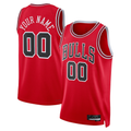 Johmsee Custom C.Bulls Red Swingman Jerseys - Icon Edition
