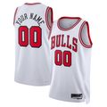 Johmsee Custom C.Bulls White Swingman Jerseys - Association Edition