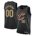 Johmsee Custom C.Cavaliers Black 2022-23 Swingman Jerseys - Statement Edition