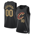 Johmsee Custom C.Cavaliers Black 2022-23 Swingman Jerseys - Statement Edition