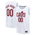 Johmsee Custom C.Cavaliers White Fast Break Jerseys - Icon Edition