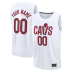 Johmsee Custom C.Cavaliers White Fast Break Jerseys - Icon Edition