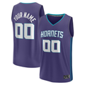 Johmsee Custom C.Hornets  Purple Fast Break Jerseys - Statement Edition
