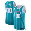 Johmsee Custom C.Hornets  Teal 202021 Authentic Jerseys - Icon Edition
