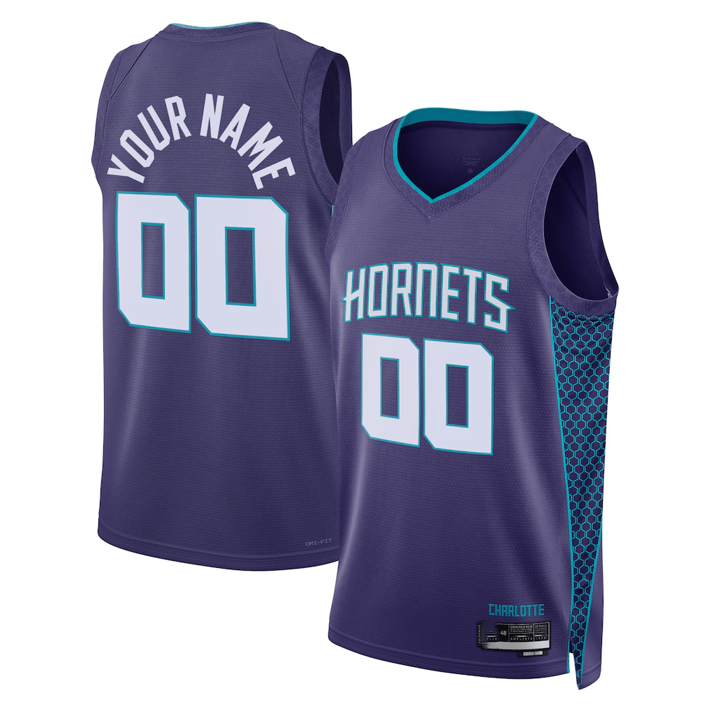 Johmsee Custom C.Hornets Teal 202223 Swingman Jerseys - Statement Edition
